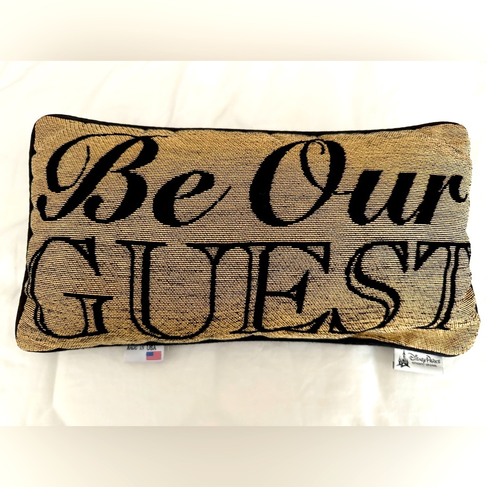 Disney Parks Beauty and the Beast/Tale as Old as Time Accent Home Pillow